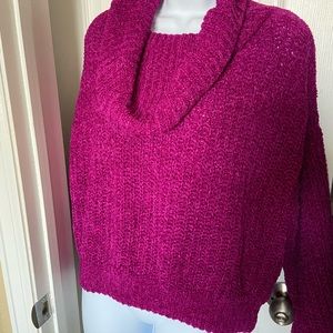 Express Women’s cowl neck sweater in size small